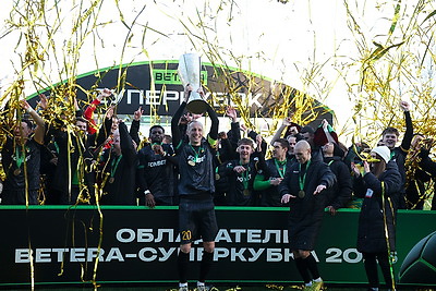 Гродненский "Неман" впервые стал обладателем футбольного Суперкубка Беларуси