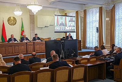Регионы принимают участие в селекторном совещании по уборочной кампании