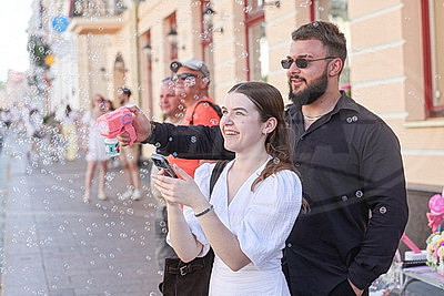 Республиканский марафон молодежи и студенчества прошел в Беларуси