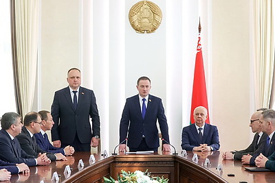 Турчин представил коллективу Аппарата Совета Министров нового вице-премьера