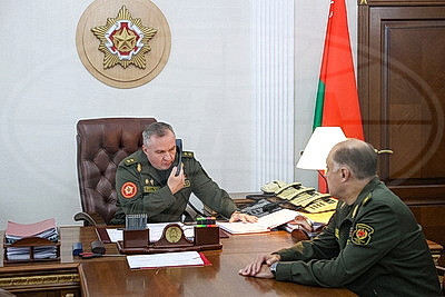 Проверка боеготовности ВС по поручению Президента продолжается в одной из артиллерийских бригад