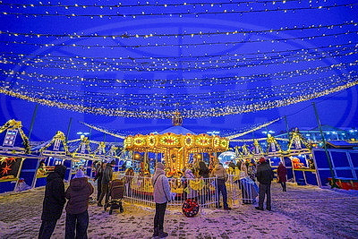 Праздничная атмосфера в Витебске