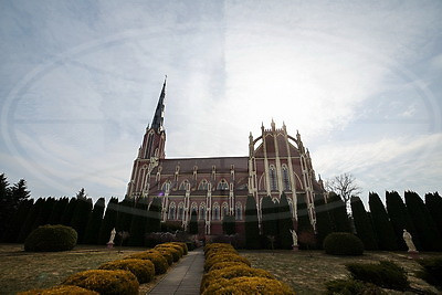 Достопримечательности. Костел Святой Троицы в Гервятах