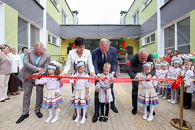 В столичной Серебрянке ко Дню знаний открыли обновленный детский сад