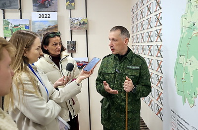 40 лет со дня аварии на ЧАЭС. Журналисты в рамках пресс-тура посетили Хойникский район