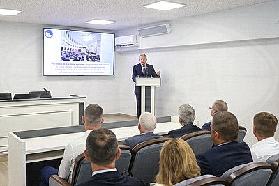 Сергеенко встретился с трудовым коллективом ГПО "Минскстрой" в преддверии Дня строителя