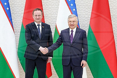 Премьер-министр Беларуси встретился с президентом Узбекистана