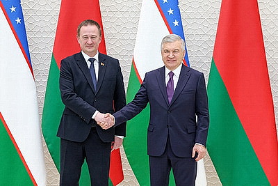 Премьер-министр Беларуси встретился с президентом Узбекистана